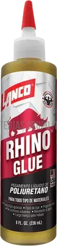 Pegamento poliuretano Rhino Glue 1/16 galon Lanco WA862-7-008016-718594086279