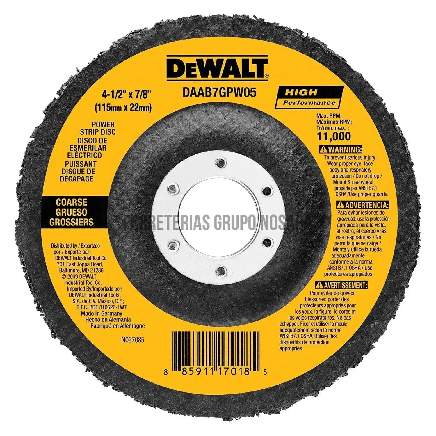 DW DISCO FLAP 4-1/2X7/8 DAAB7GPW05-008397-885911170185