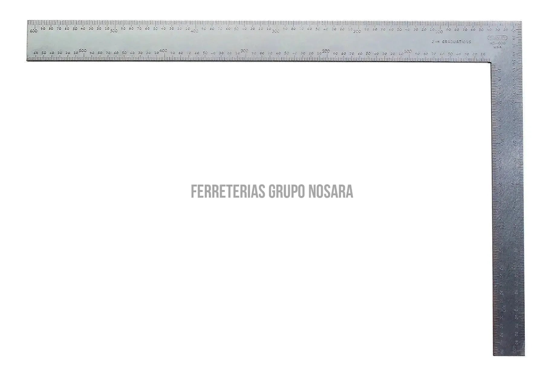 Escuadra de carpintero 610 x 406 mm (16" x 24") Stanley 45-600-009371-076174456004