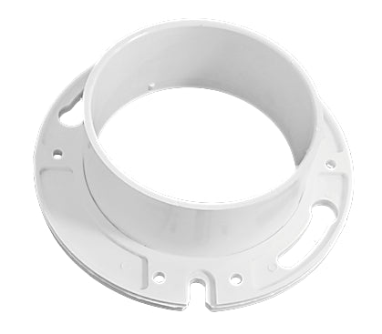 PVC sanitary flanger 100 mm (4")