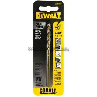 Broca para metal de cobalto 7/32 Dewalt / DWA1214-