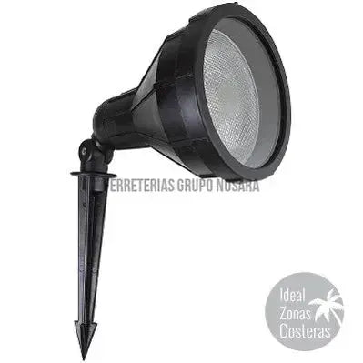 Reflector para exterior con estaca E27 90W 110V negro Bilar I H-725/N Tecnolite-015312-7501668527609