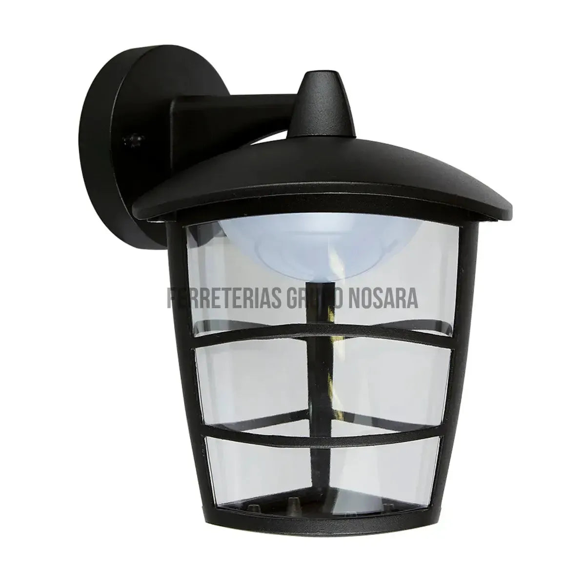Lampara para exterior farol de pared LED 10W 100-240V 4000K IP45 negro Rangun Tecnolite FTL-LED/004/N-015391-7501668533785