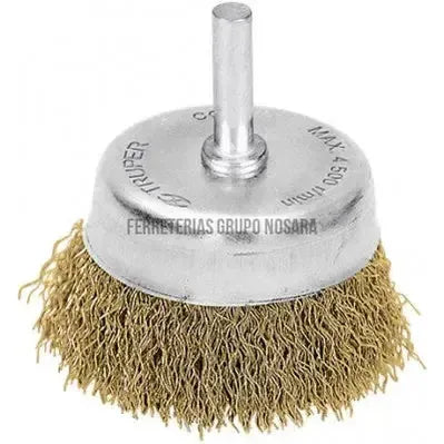 Carda de copa 2-3/4" alambre grueso para taladro TRUPER / 11572-015828-7501206675762