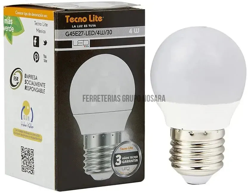 TECNO LITE LAMP GLOBO G45E27-LED/4W/30-