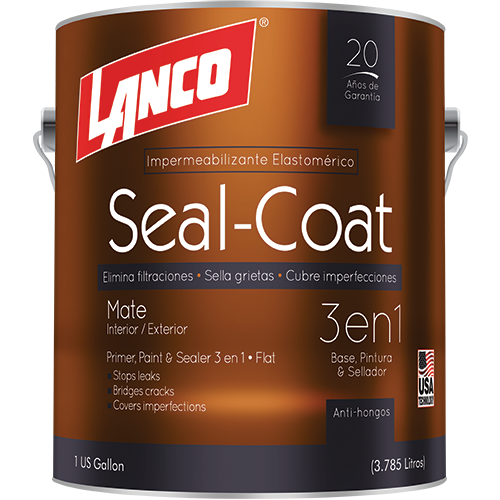 Seal-Coat matt paint gallon Lanco base accent / SC448-4