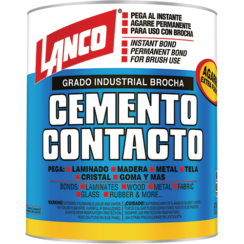 Cemento de contacto grado industrial galon Lanco CA302-4