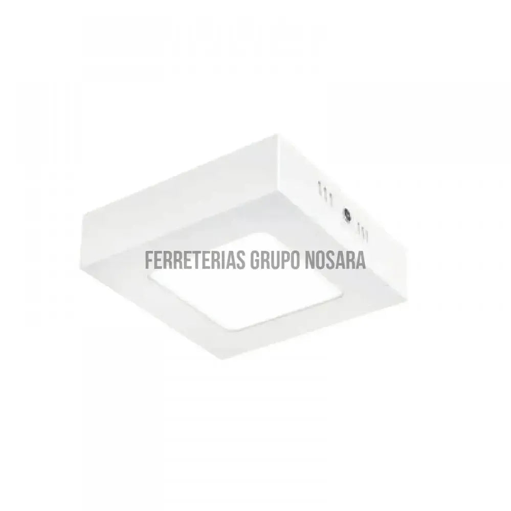 Plafon cuadrado LED 6W 100-240V 3000K blanco Algedi I 6PTLLEDC30MVB Tecnolite-017746-7501668553134