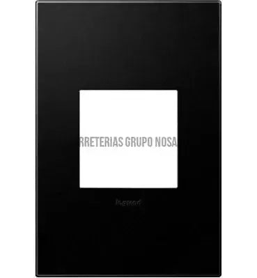 Placa 1 modulo rectangular grafito Adorne / AWP1G2GR6 Legrand-018259-785007023848
