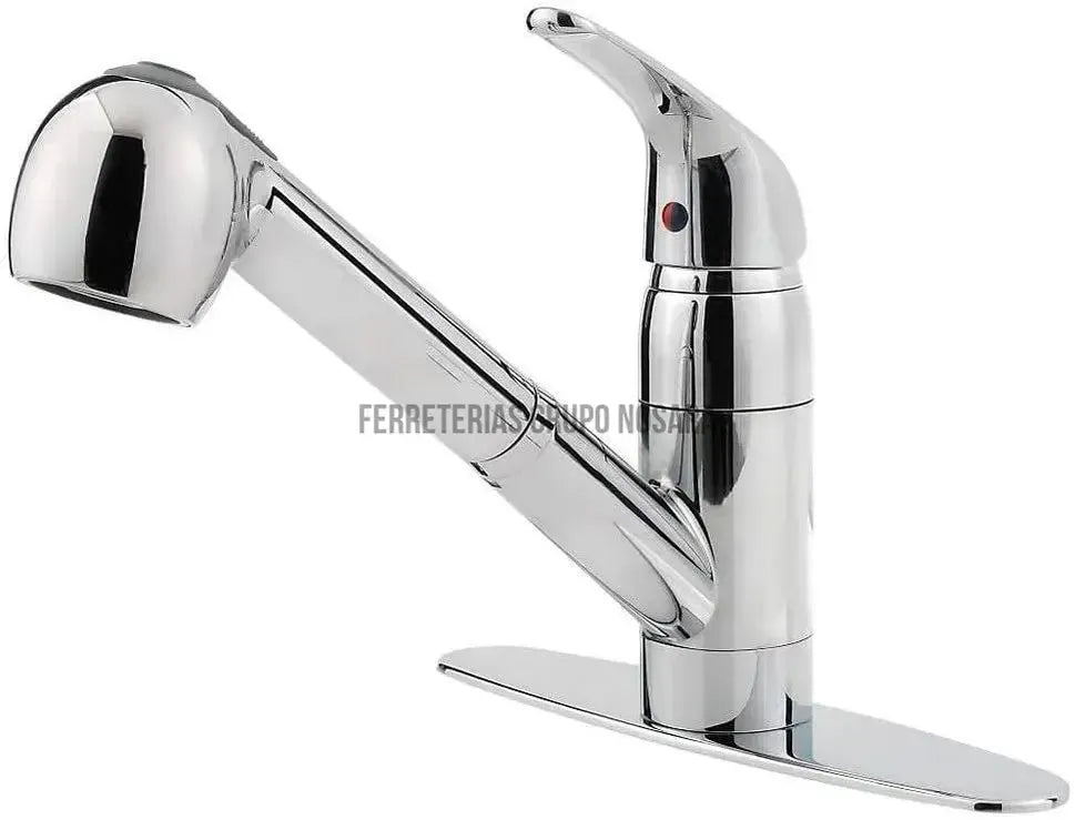 Griferia para fregadero cromo pull-down Pfirst Series Pfister G133-10CC-