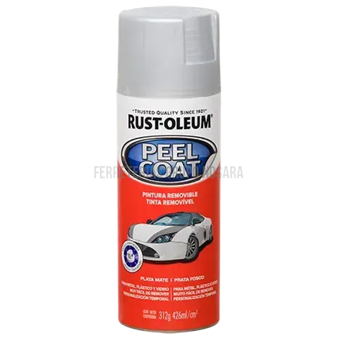 RUST OLEUM SPRAY AUTO PEEL COAT PLATA-021777-020066344245