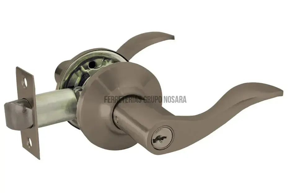 Cerradura manija con llave laton antiguo Aston Yale / 0009016-022507-7704359090165