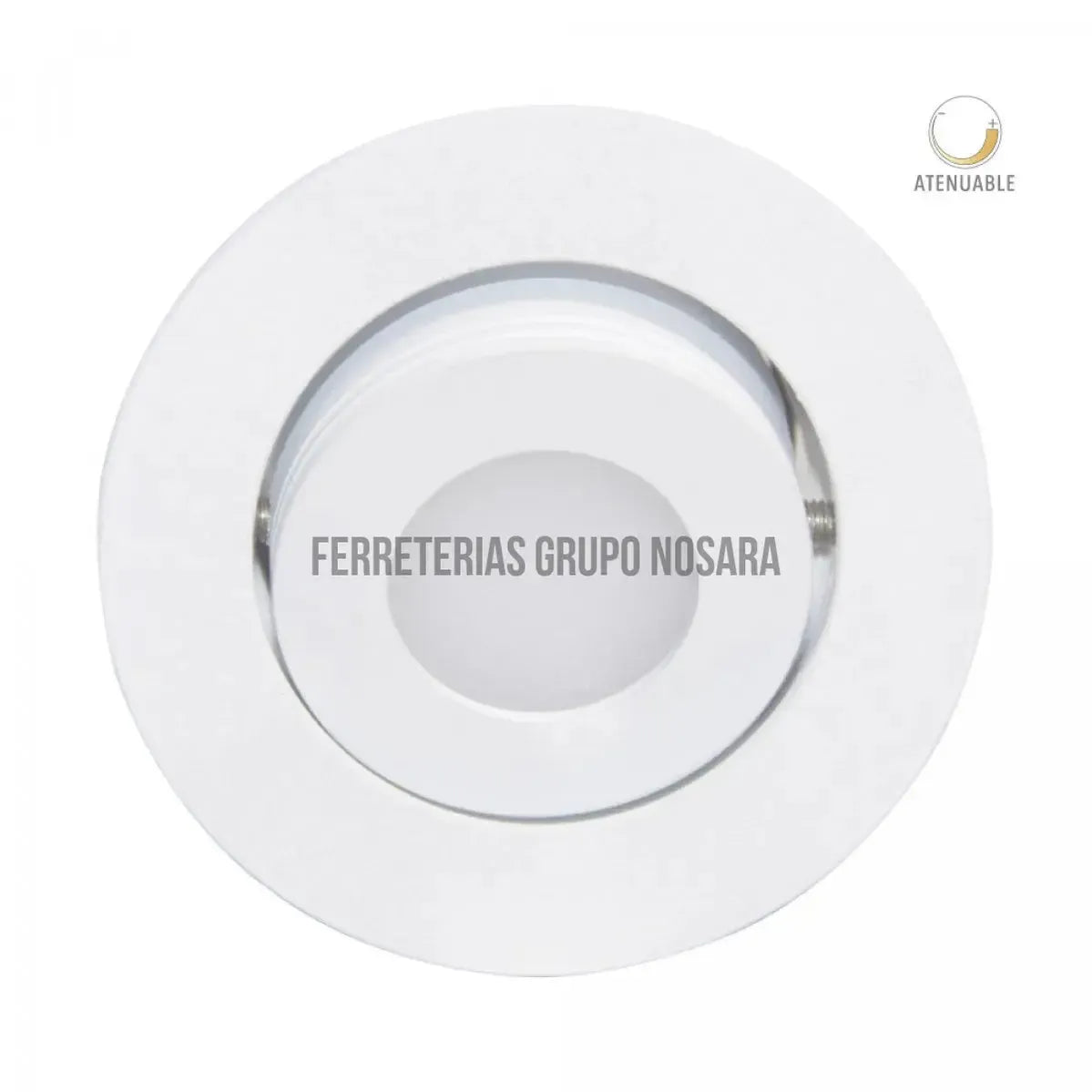 Lampara empotrada redonda LED 3W 100-127V 3000K blanco Iota 3DYDLED801V30B Tecnolite-024052-7501668553974