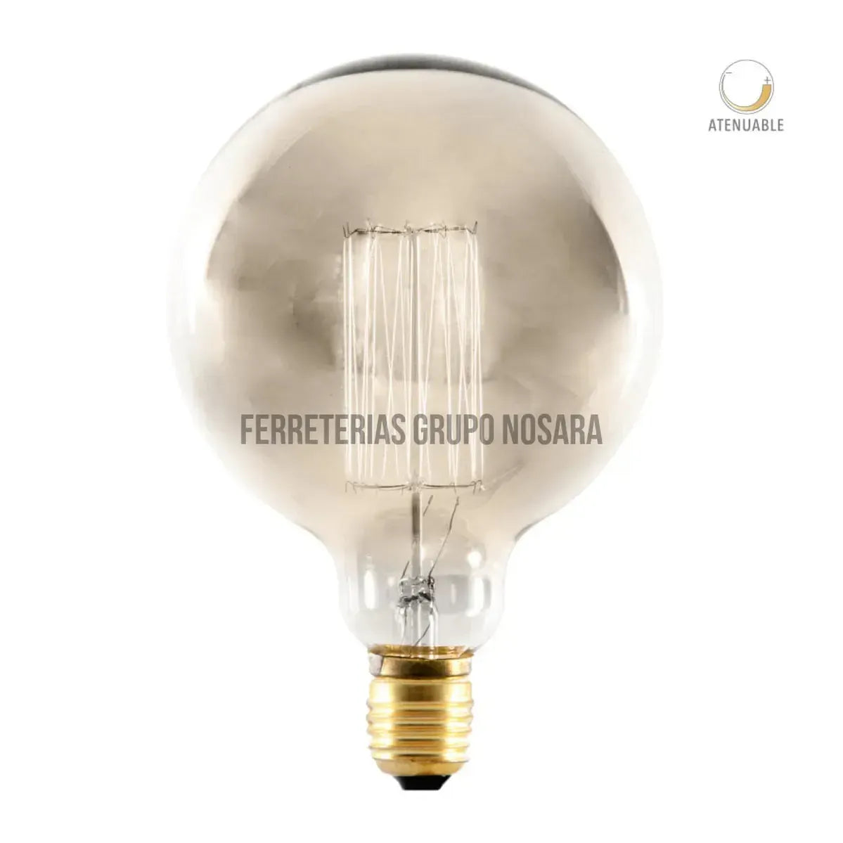 Bombillo incandescente tipo globo vintage dimeable E27 35W 2000K Tecnolite 35DG125INFCE27VH-027113-7501668563355