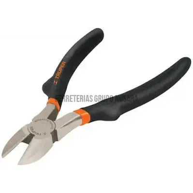 Pinza de corte diagonal 7' mango de PVC, Truper / 17313-028556-7501206641293