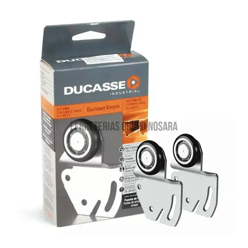 DUCASSE HERRAJE DUCLOSET SIMPLE RIELU-20-030350-7805738029506