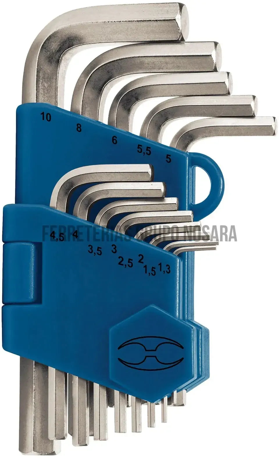 TRUPER JUEGO DE 13 LLAVES ALLEN MM 15542-030714-7501206648643