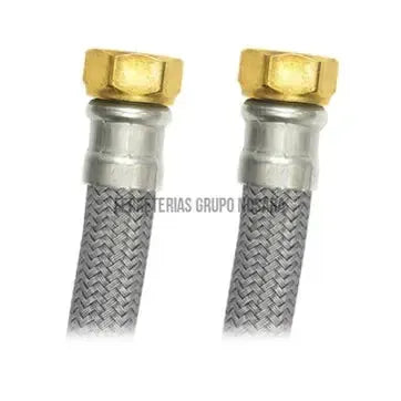 Tubo de abasto acero para lavabo 1/2” x 1/2” FIP 80 cm Coflex / EAB-I80-032250-710631939814