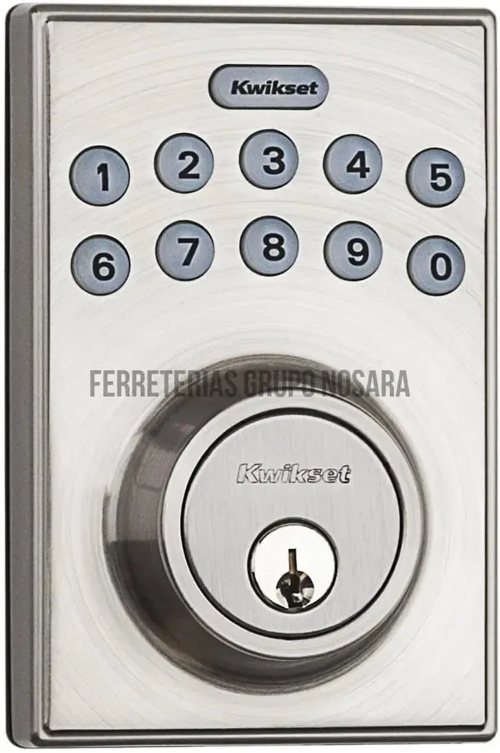 CERRADURA KWIKSET ELECT 92640-017 NEG MA-032997-883351820462