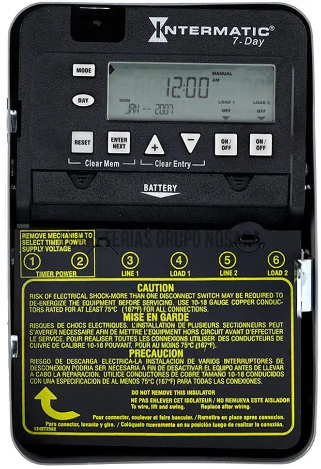 TIMER INTERMAT DIGITAL 110-240V ET1725C-033097-078275109865