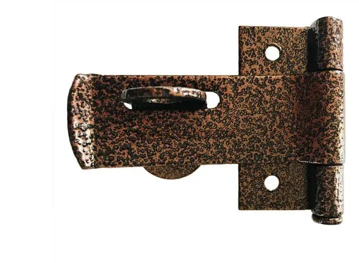 Aldaba soldable ranurada seguridad bronce 3-1/4" x 4" x 1/8" Grossor 8100220-033188-74451058002261