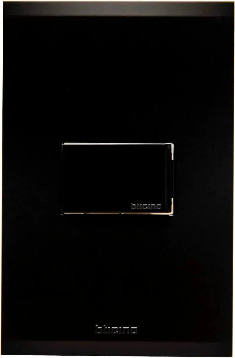 Pulsador para timbre 10A negro Nobile Bticino AF2102EANG-