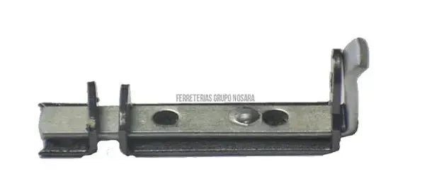 Picaporte platina soldable #5 gofrado plata 4-1/2" Grossor 7104300-035208-7445105002826