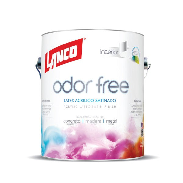 Pintura mate Odor Free Stainless galon Lanco OF376-4 (base tint)