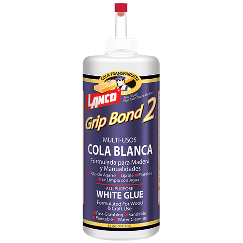 White Grip Bond 2 wood glue 1/4 gallon Lanco / WA502-5