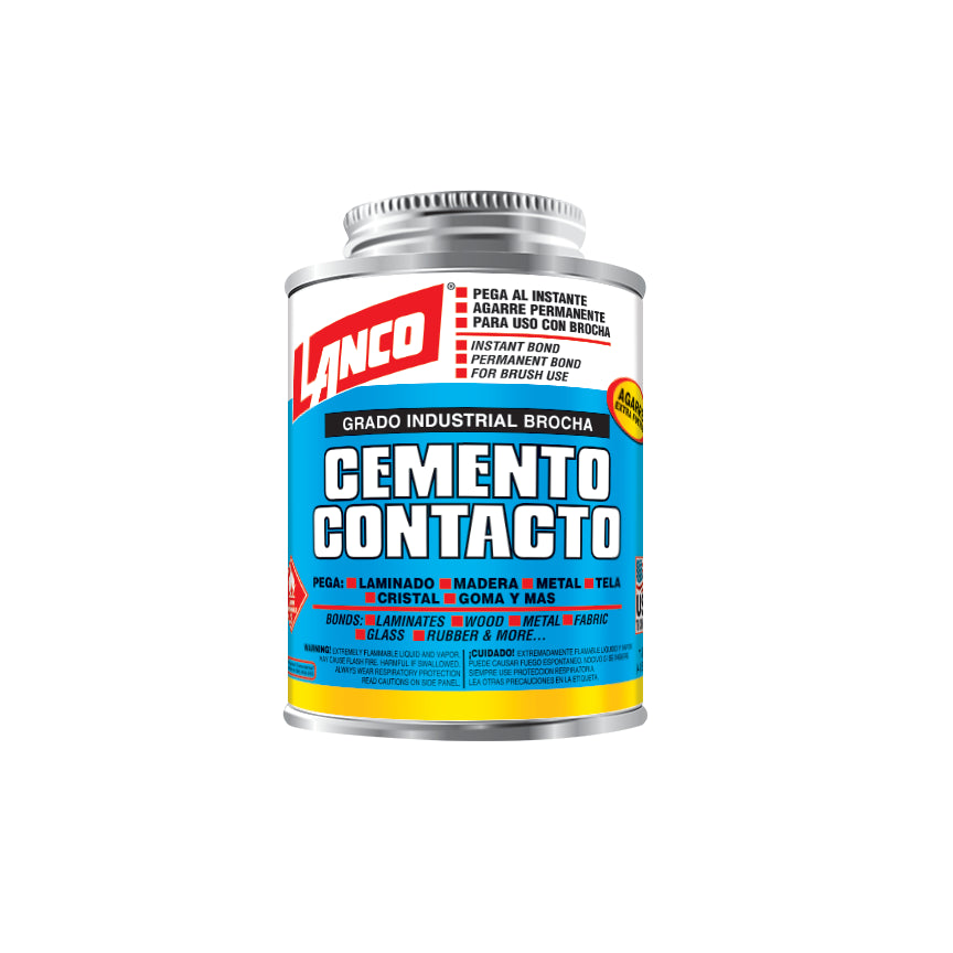 Contact cement industrial grade 1/32 gallon Lanco CA302-8