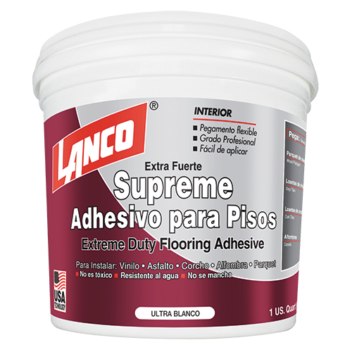 Pegamento para pisos multipropositos extra fuerte cuarto Supreme Lanco KA548-5