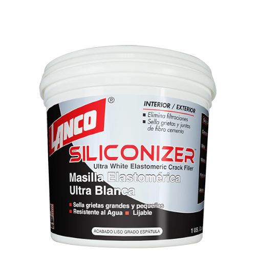 Masilla elastica Siliconizer 1/4 galon Lanco RC230-5