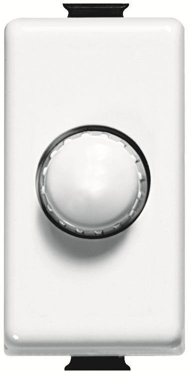 Dimmer rotativo 300W 110V 1 modulo blanco Matix Bticino AM4406