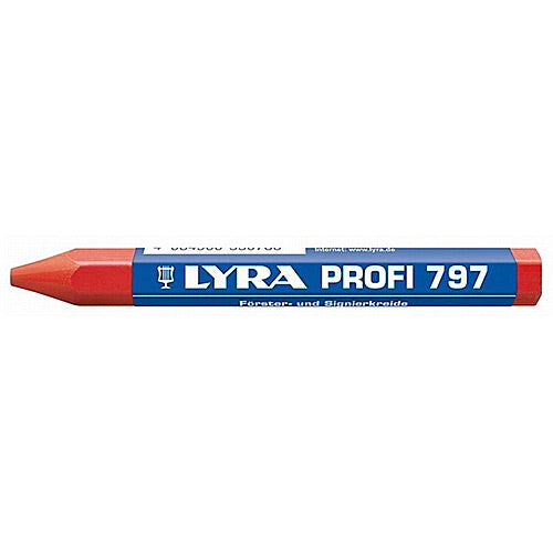 Crayon rojo con forro Lyra