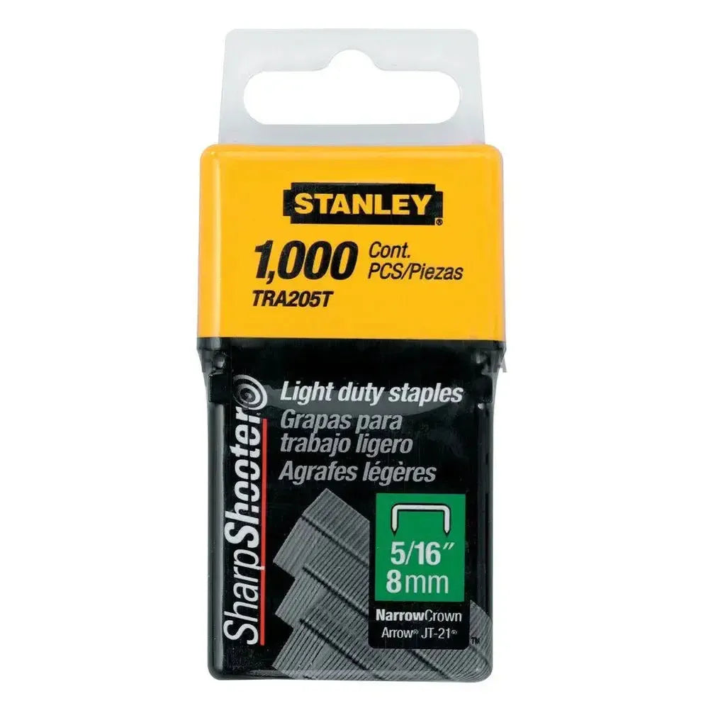 Grapas uso ligero 5/16" Stanley TRA205T-102579-76174053890