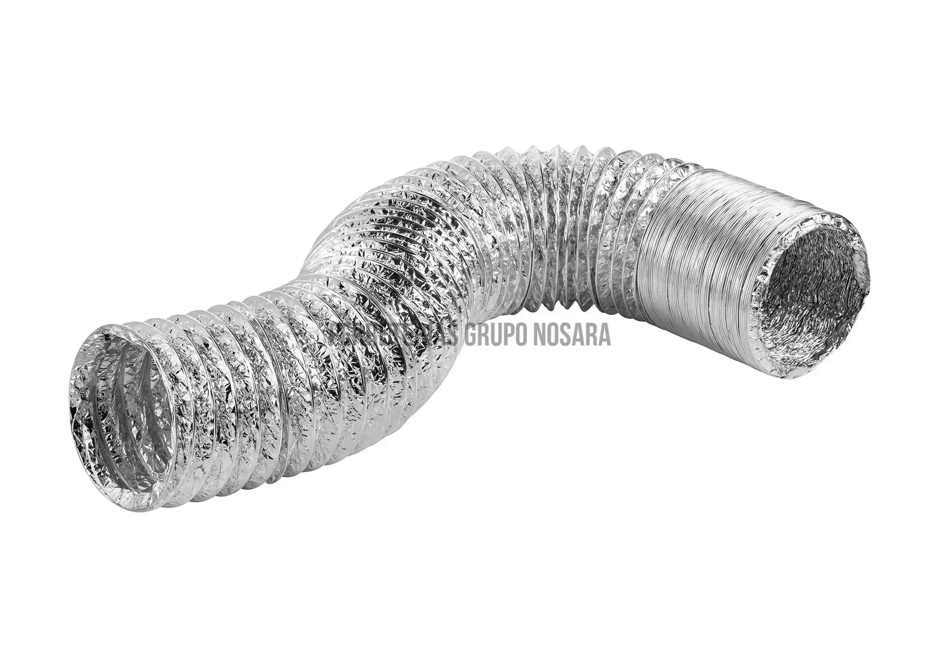 Ducto flexible de aluminio 4” (10 cm) x 8’ (2.4 metros) Miber-108799-7501325150072