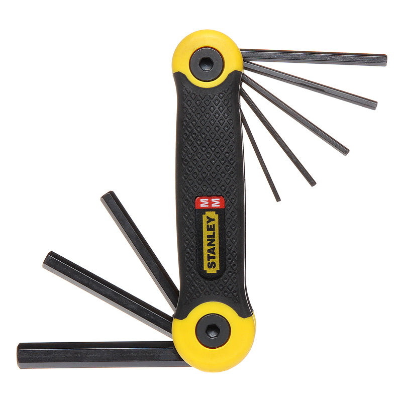 Stanley 69-264 8-Piece Knife-Type Millimeter Hex Key Set