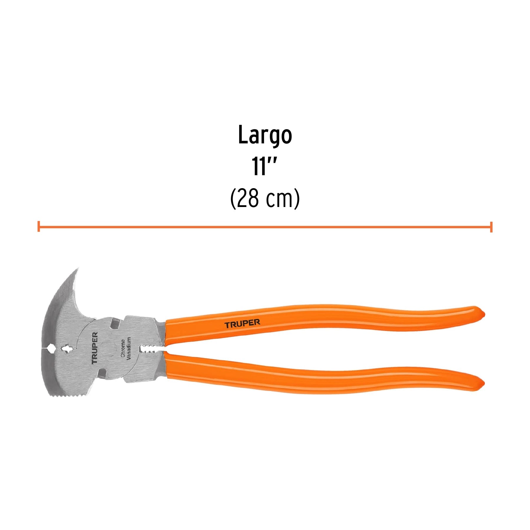 PVC handle pliers, Truper 11" PACE-11 / 17354