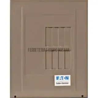 Centro de carga de sobreponer 125A 4 espacios Cutler Hammer CH4L125SA-200378-7445182002597