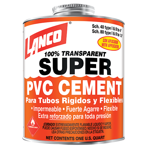 Super PVC quart (32 oz.) Lanco SM244-5