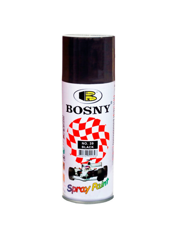 BOSNY SPRAY BLACK HIGH TEMPERATURE SB-0039