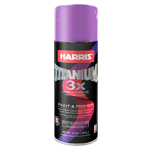 Harris Titanium Spray 3X white purple / 38826