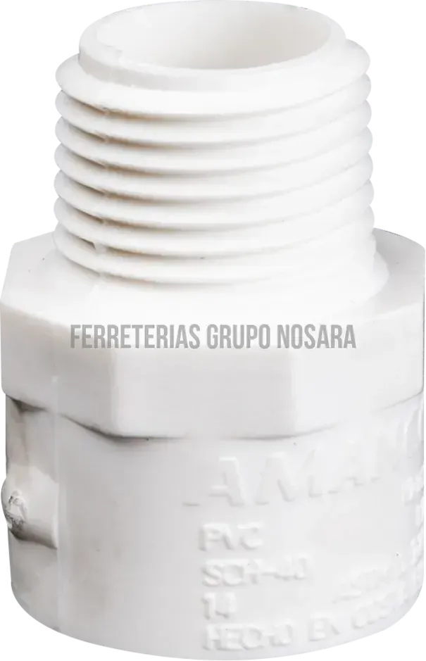 Amanco Adaptador PVC macho 25 mm (1")-