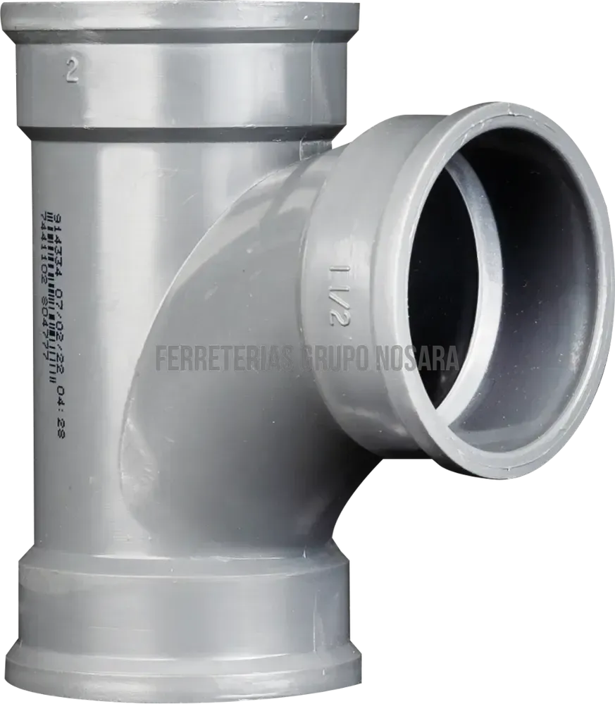 Amanco Tee sanitaria PVC SDR32.5 pared delgada 50 mm (2")-