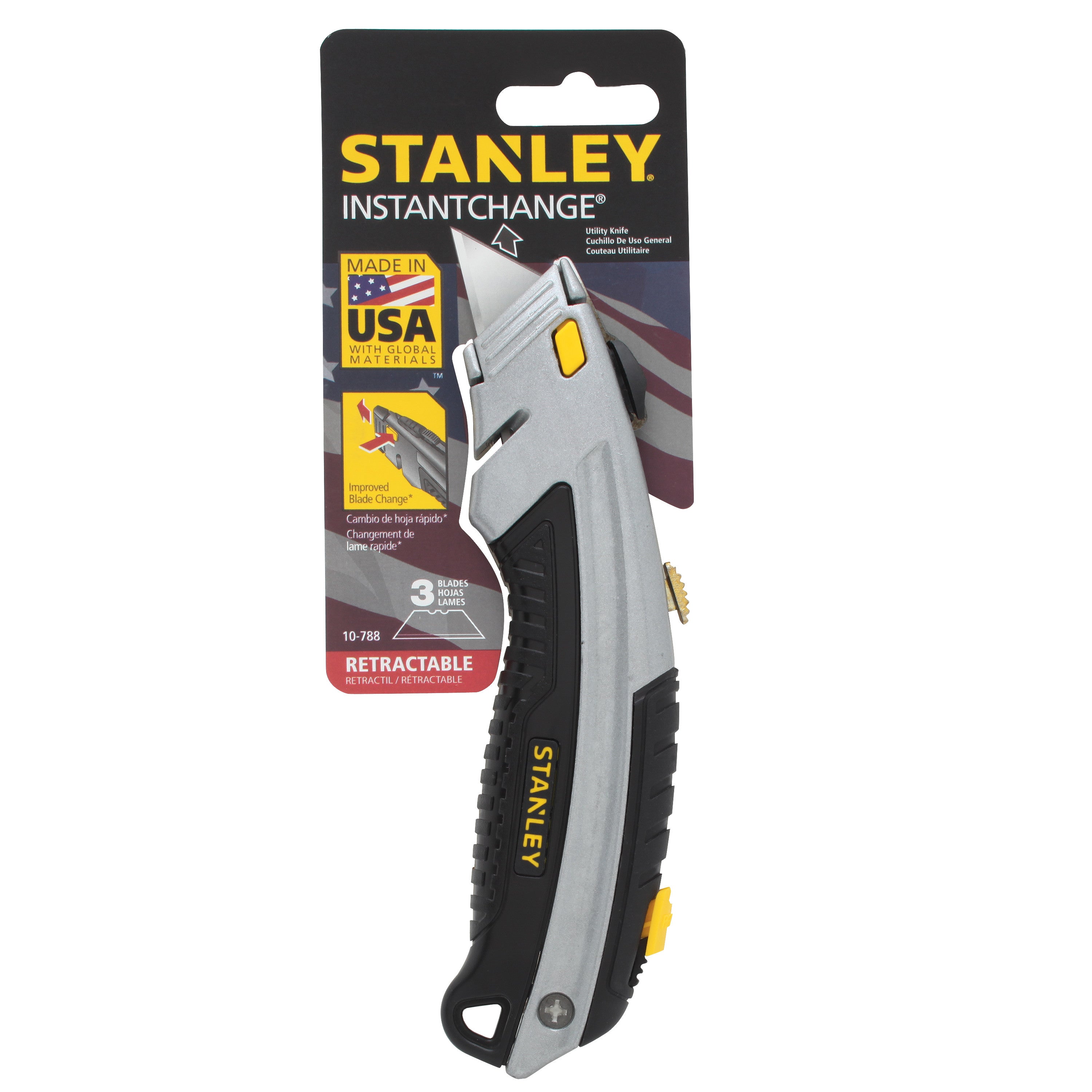 STANLEY INSTANT RETRACT CUTTER 10-788