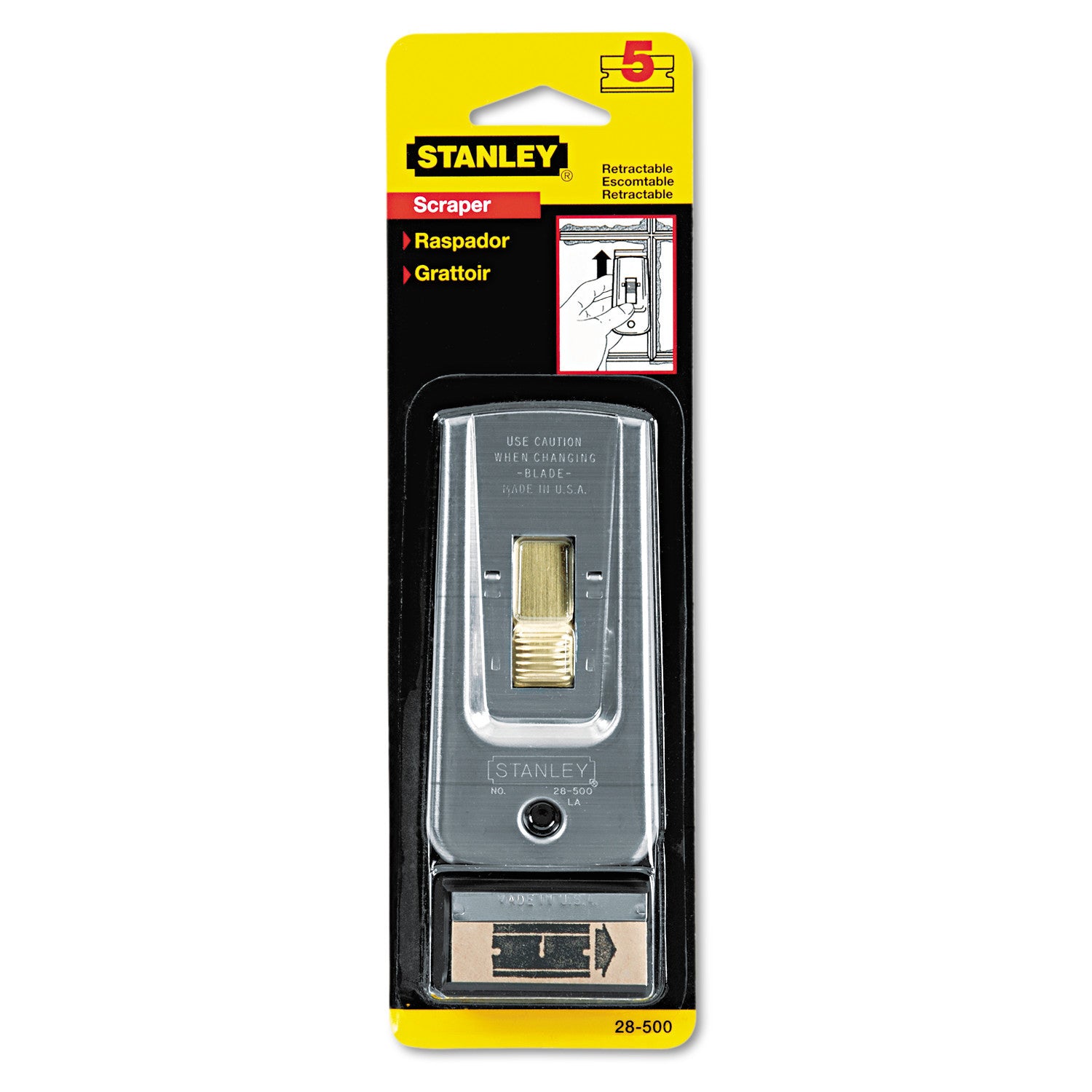 STANLEY RASPADOR HOJA CAMBIABLE 28-500