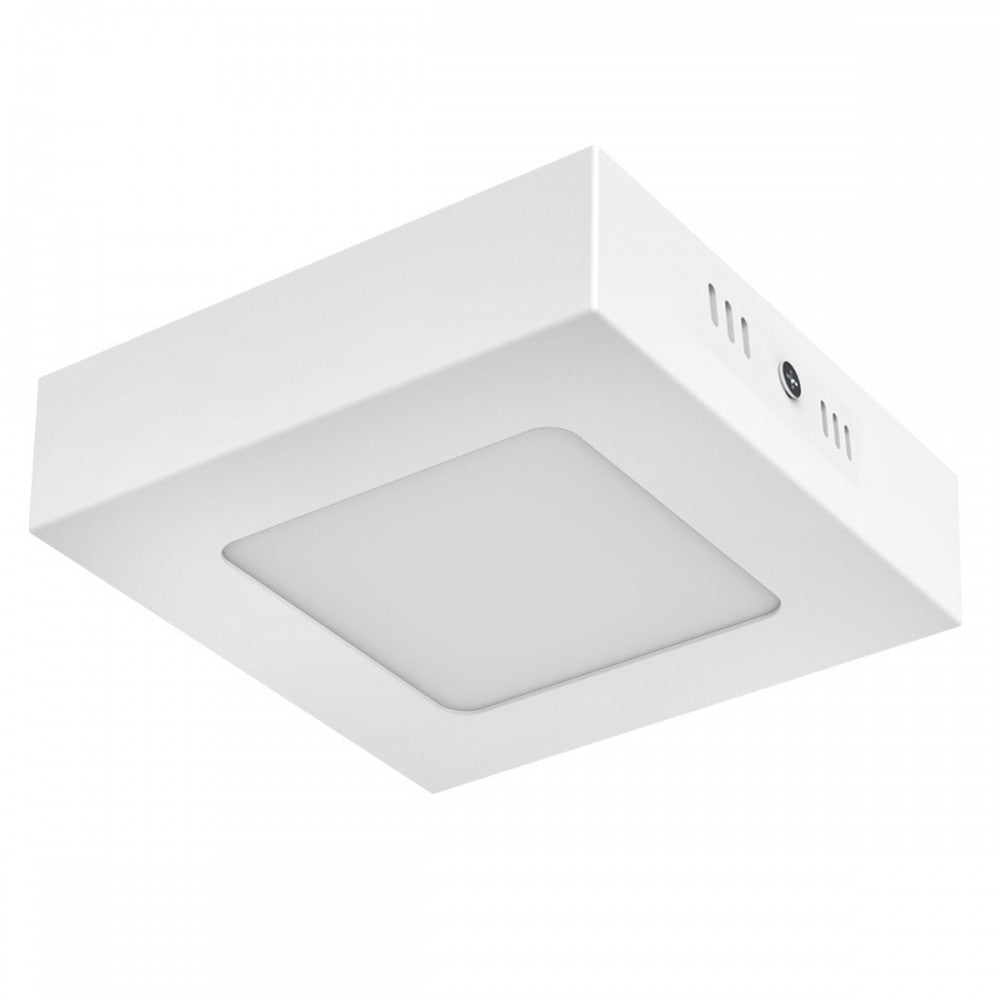 Plafon cuadrado LED 6W 100-240V 6500K blanco Algedi I 6PTLLEDC65MVB Tecnolite