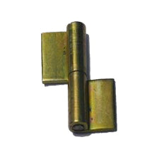 Weldable hinge T1 galvanized pebble 2" x 3-5/16" Thickness 100400