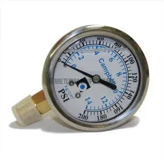 Manometro glicerina 0 a 200 psi-6182-88409038794