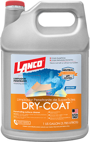 Lanco DC2789-4 Non-Corrosive Dry Coat Surface Cleaner gallon